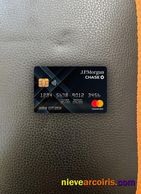 USA JP Morgan Chase bank mastercard photolook